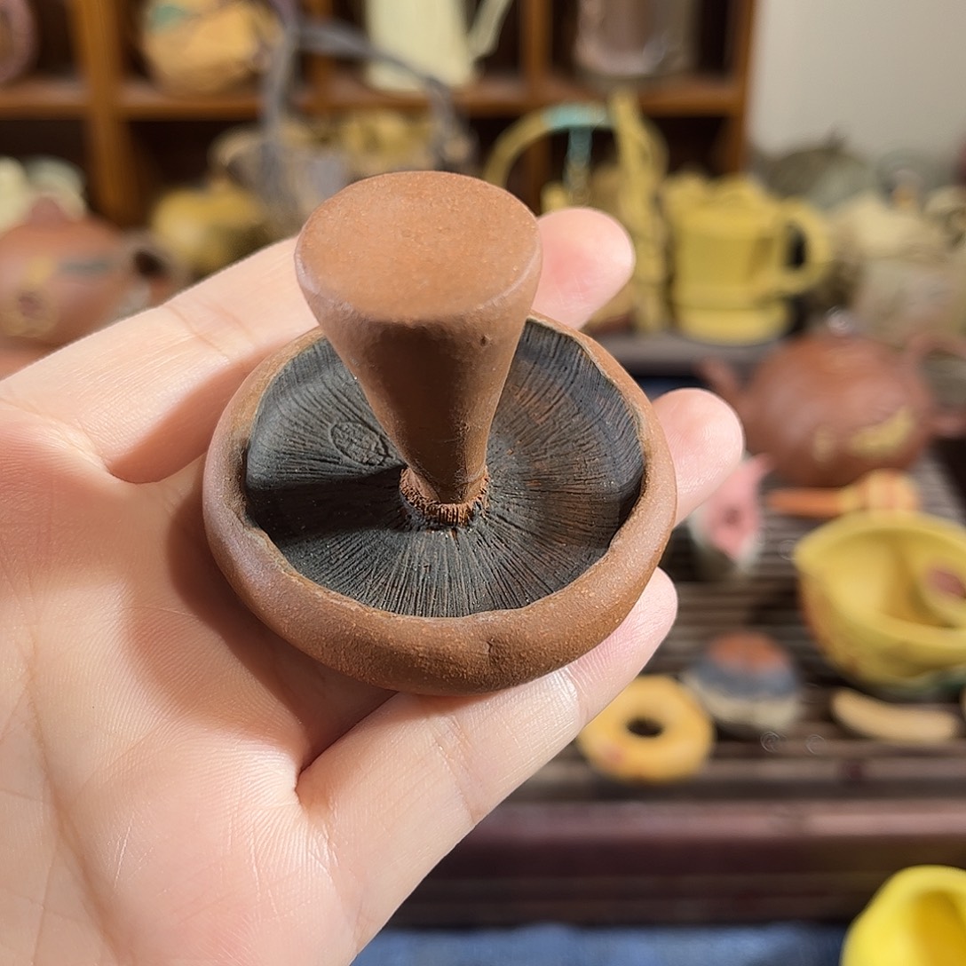 紫砂茶宠紫砂蘑菇