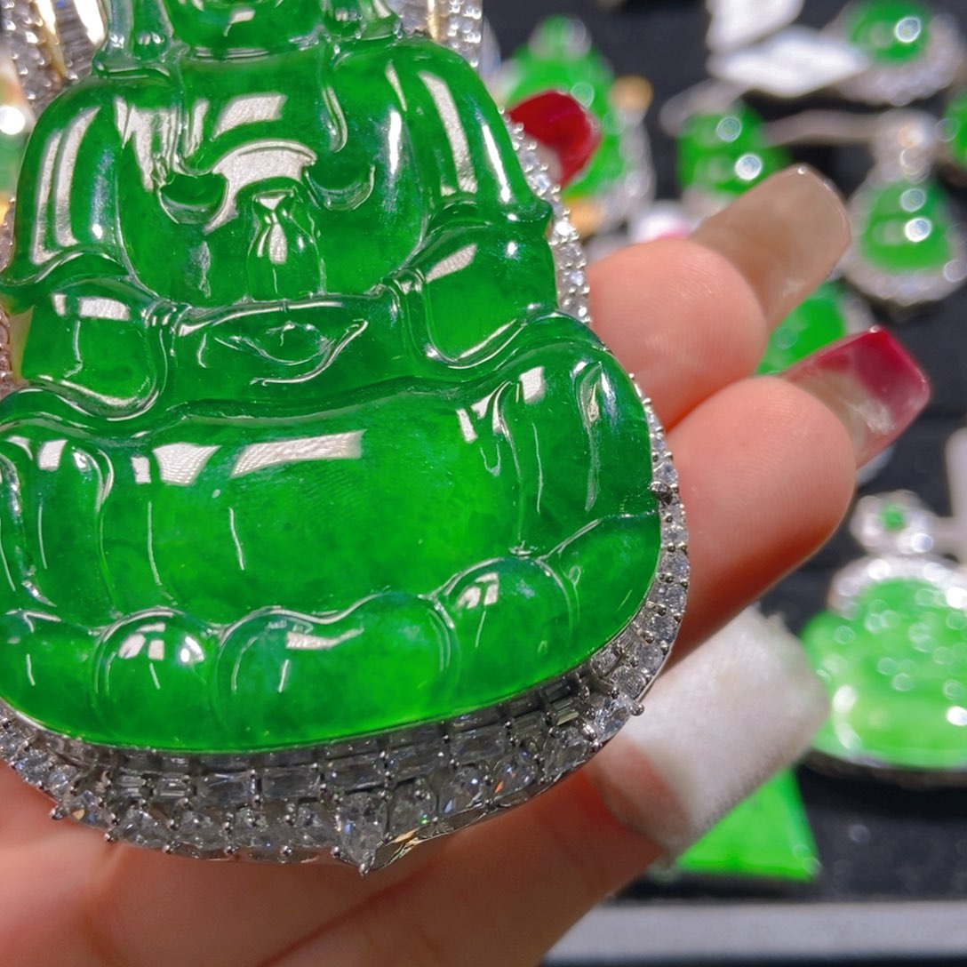 翡翠吊坠(不含链)未镶嵌