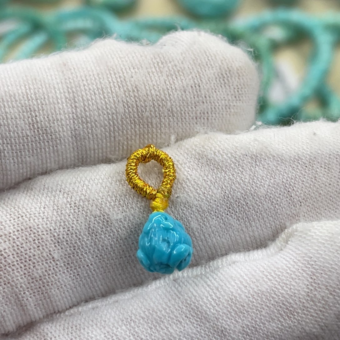 绿松石未镶嵌配饰