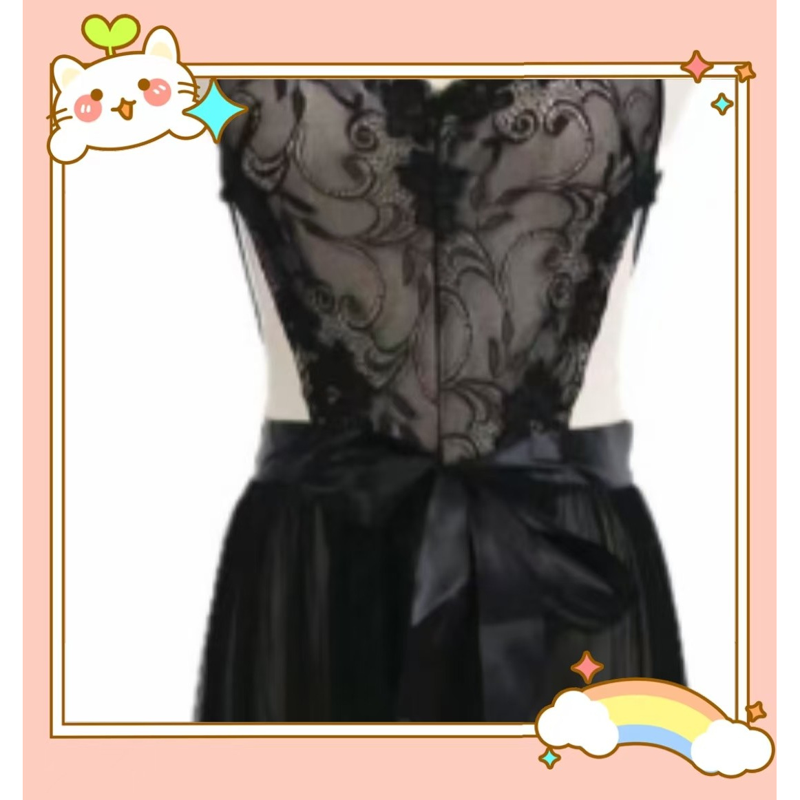 高品质超性感甜美COS女装2024新款网红束腰连体睡衣睡裙1092