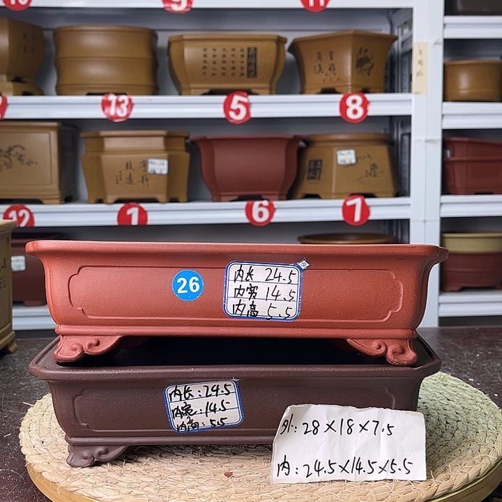 紫砂花盆紫砂艺术