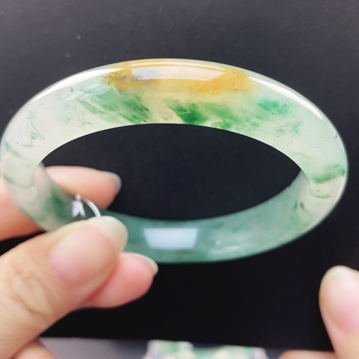 石英质玉未镶嵌手镯55 －56