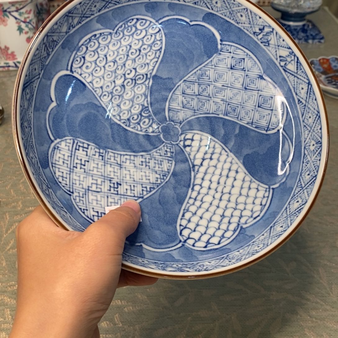 碟19.5 厘米 小杨瓷器陶瓷陶瓷