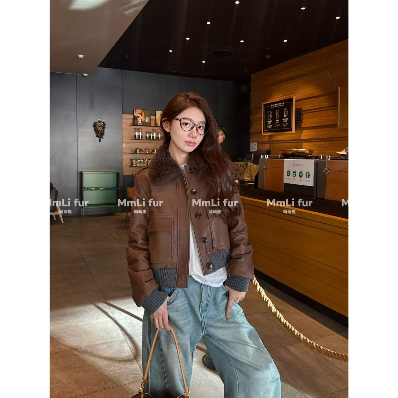 【萌萌里】“长期主义“设计师款泡皮托卡羽绒外套 mm991181