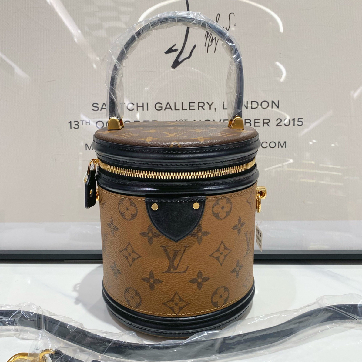 未使用 LouisVuitton/路易威登 lv 发财桶 单肩斜挎包（14298）