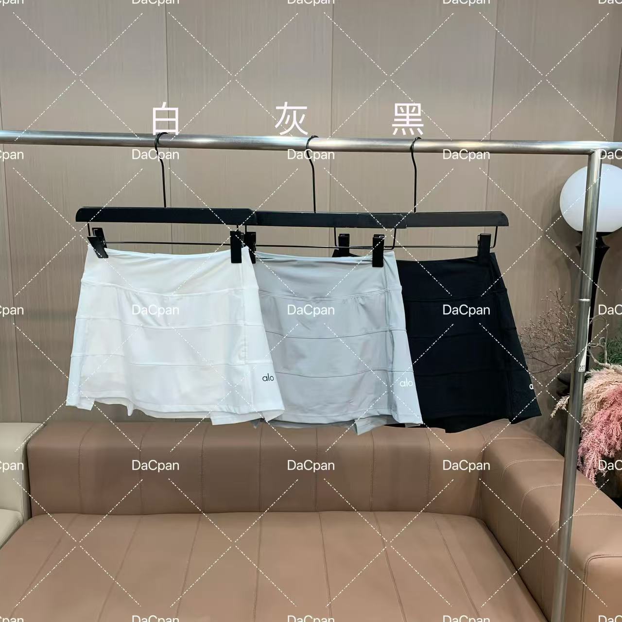 DACPAN-“冰川融水”alo速干瑜伽短裙（裙裤） 2025/盼·PP 6611-1