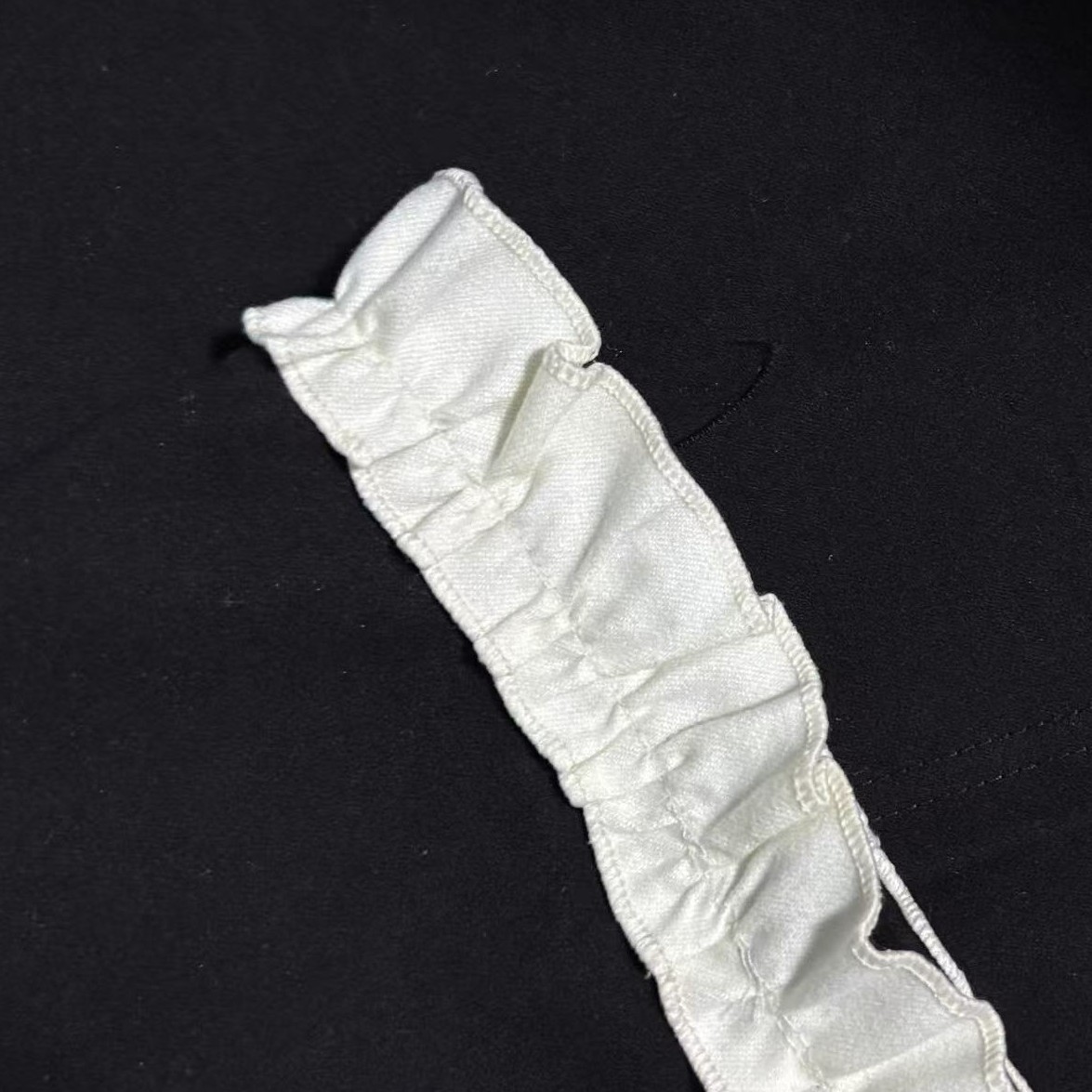 ｛귤 언니｝ce设计师自留厚实花朵边屁帘休闲裤