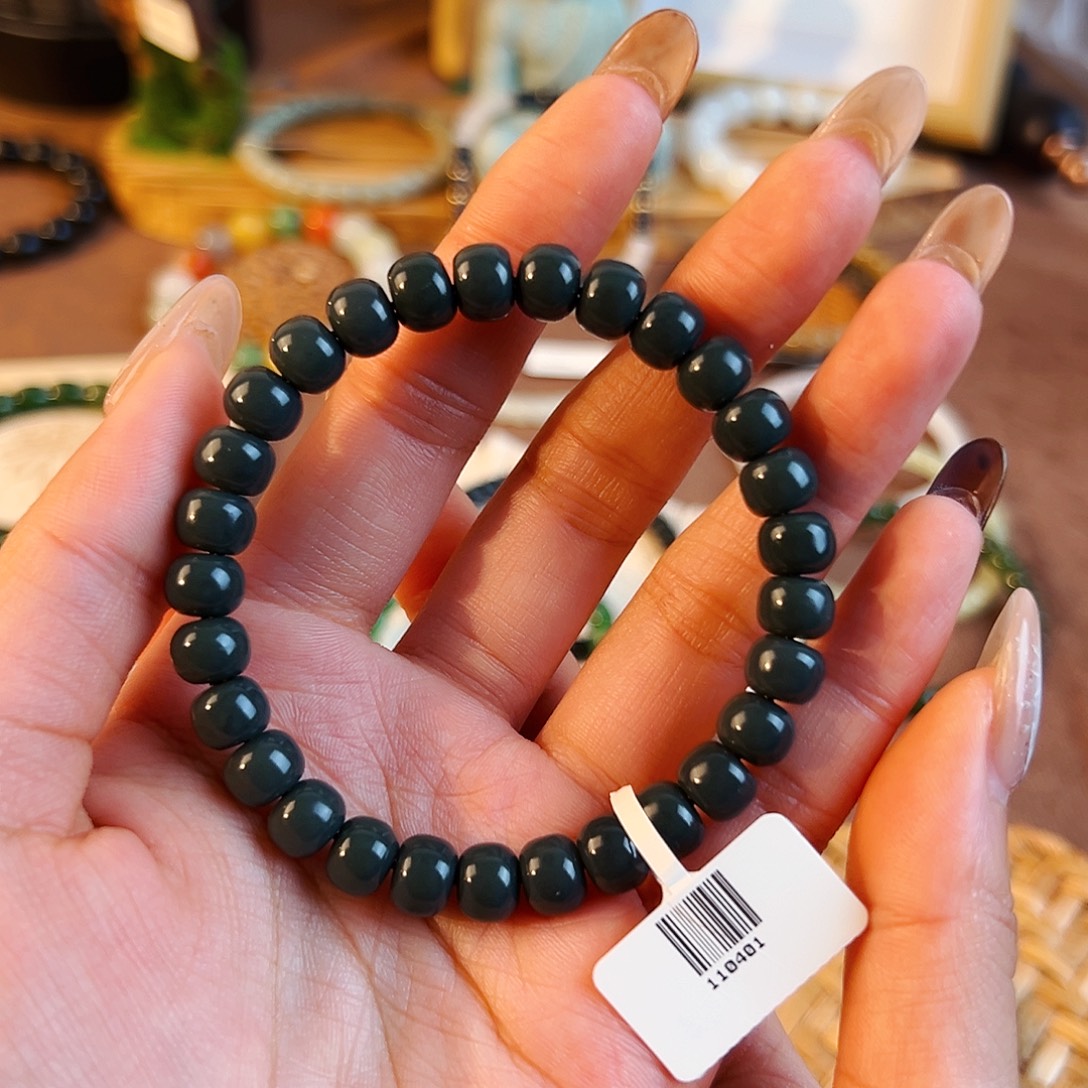 和田玉未镶嵌手串