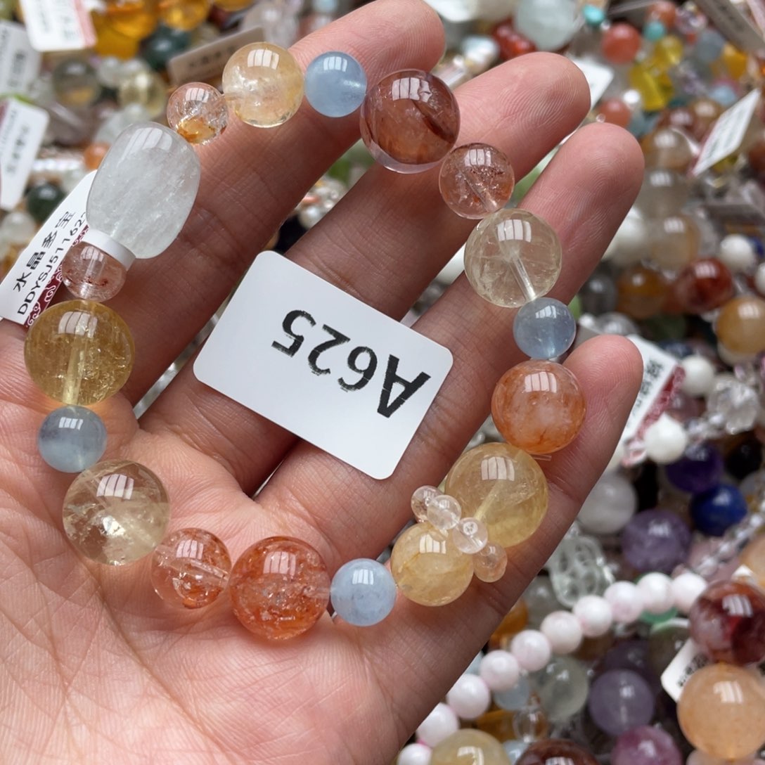 未镶嵌手链水晶手串