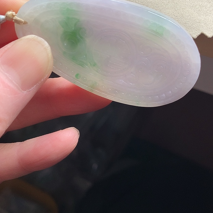 翡翠颈饰未镶嵌吊坠