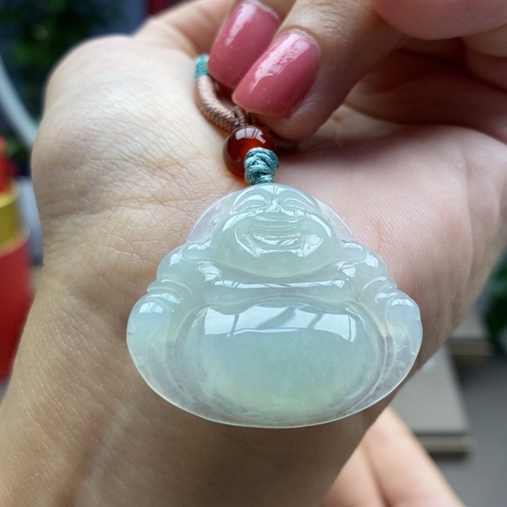 翡翠未镶嵌颈饰吊坠1