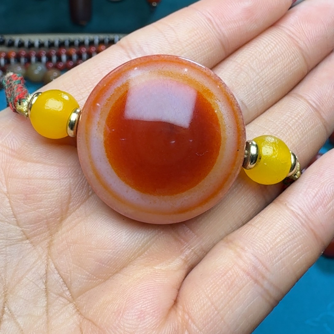 玛瑙/玉髓未镶嵌项链