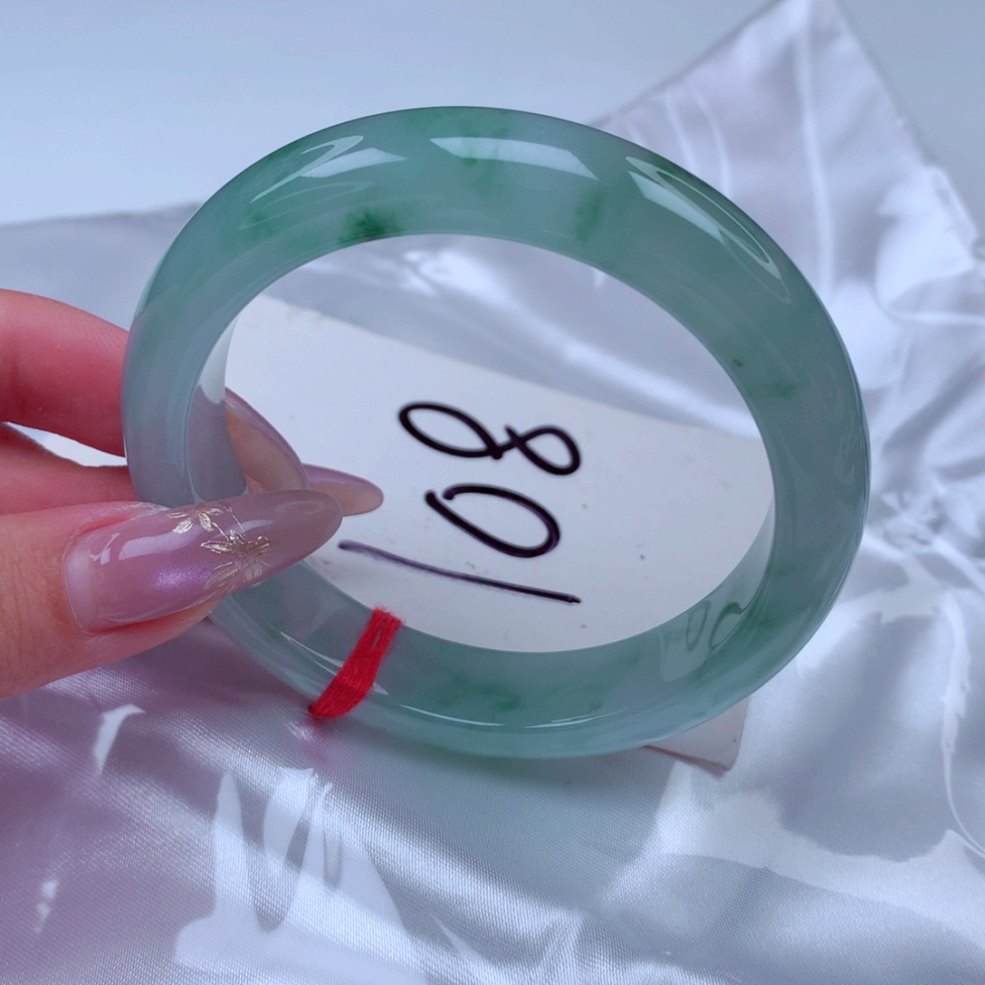 翡翠手镯未镶嵌翡翠55