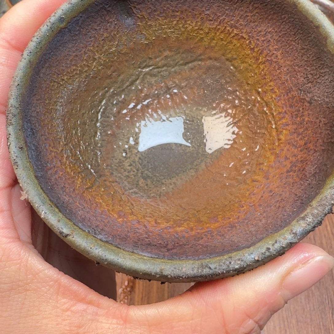 *****柴烧建盏茶盏茶杯733