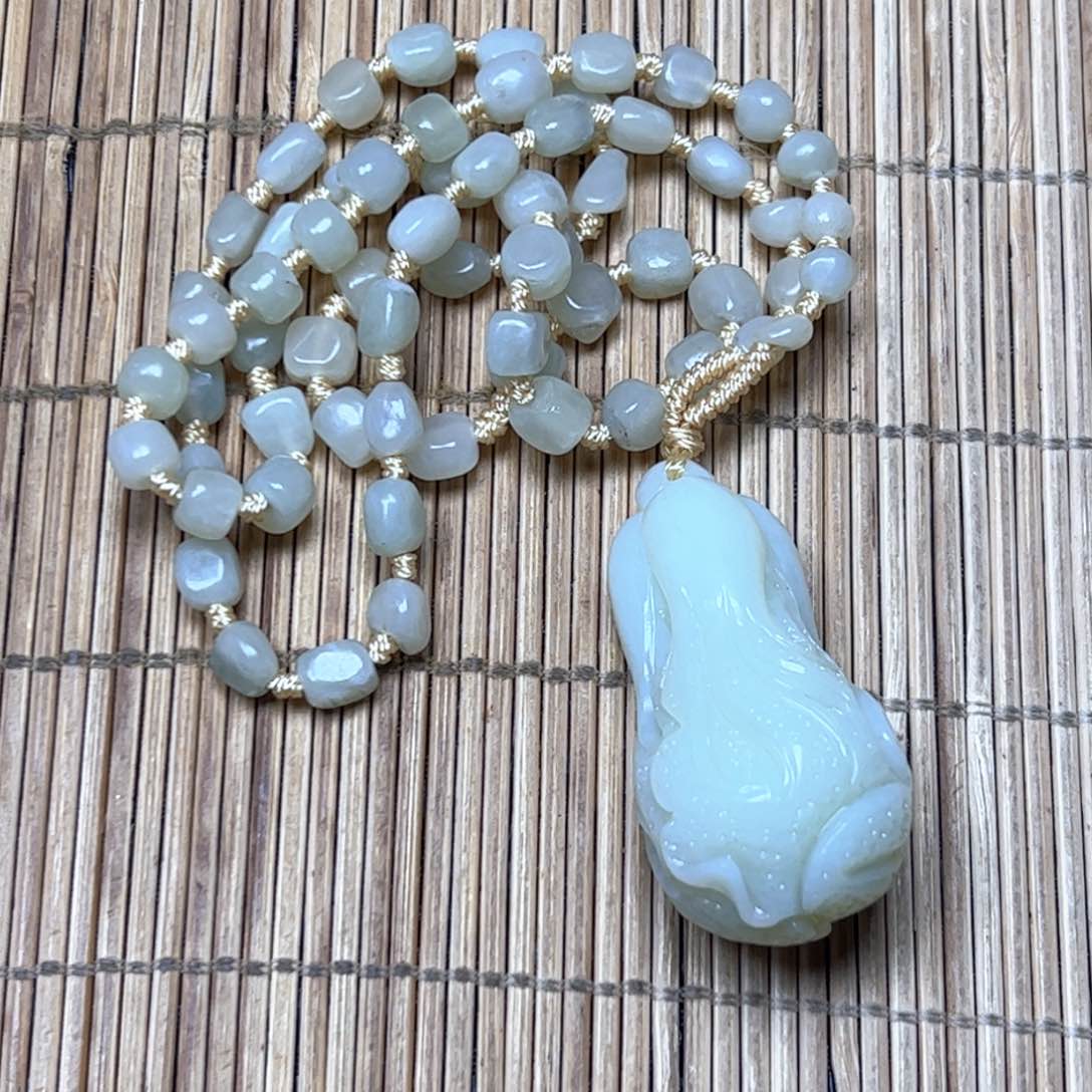 未镶嵌和田玉挂件*‍***