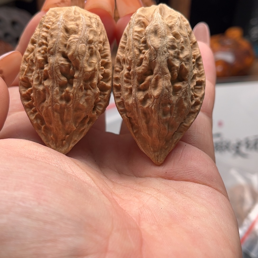 文玩核桃把件关东木子家楸大胖99