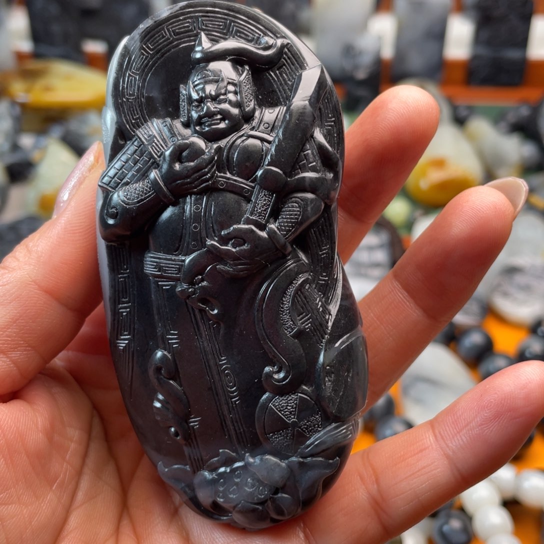 和田玉把件未镶嵌