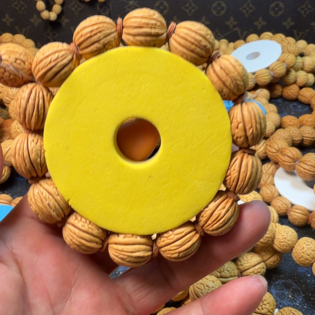 桃核手串钱袋子手串