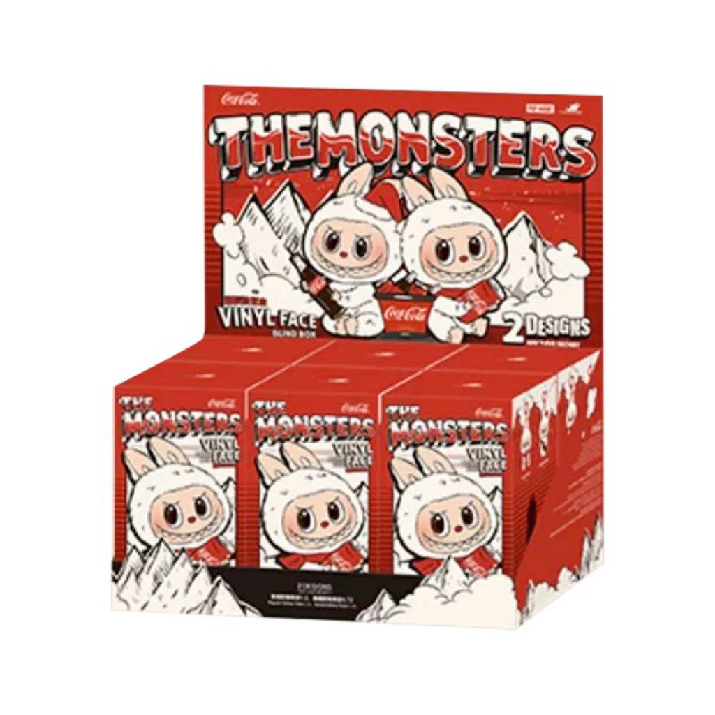 「直播代拆」可乐系列搪胶毛绒盲盒潮玩