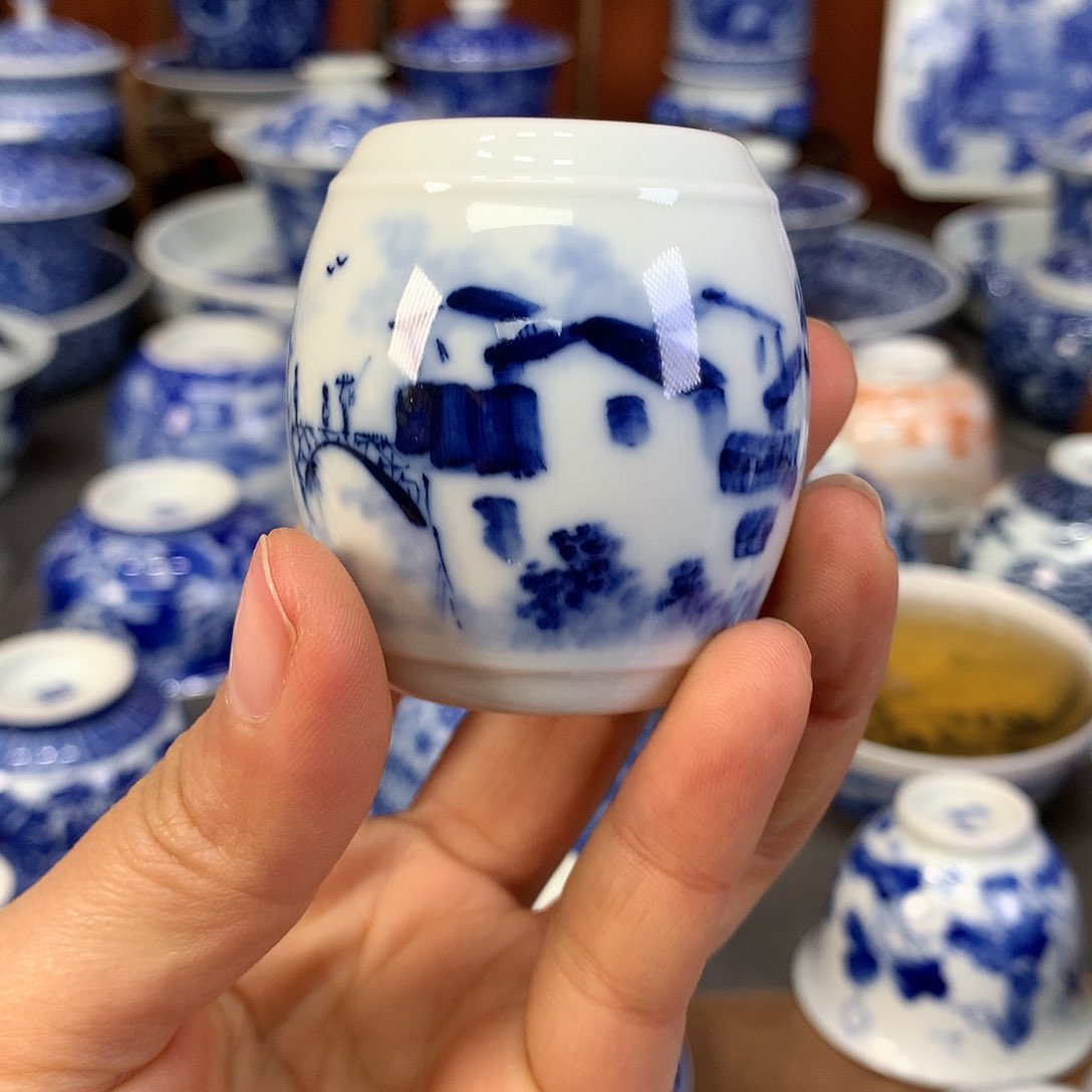 【闪购商品】瓷片景德镇陶瓷主人杯