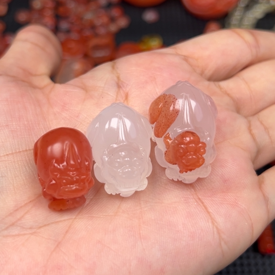 *****南红玛瑙未镶嵌吊坠(不含链)