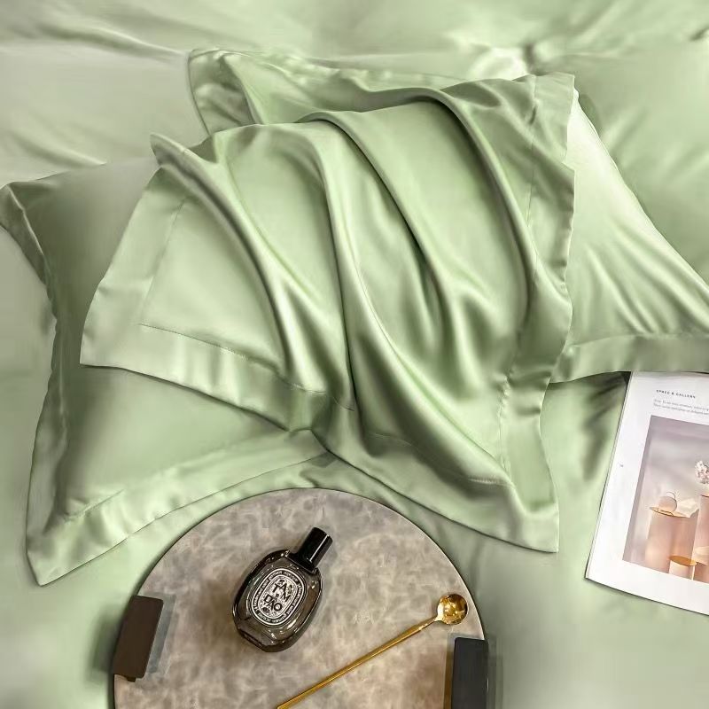 2【喜鸣家纺】简约轻奢纯色枕套高档柔软舒适亲肤以直播间介绍为主