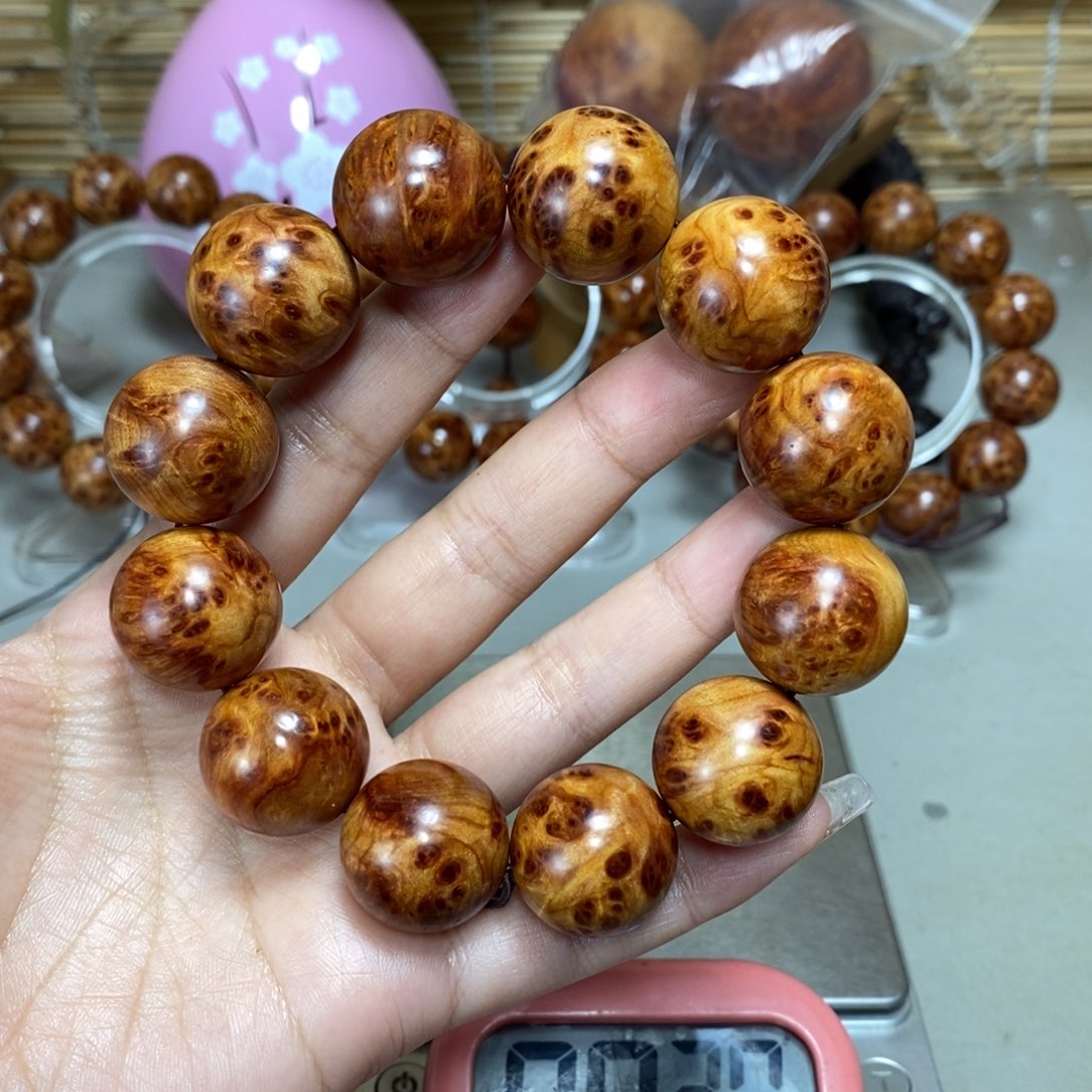 柏木（崖柏）手串/手链边**子