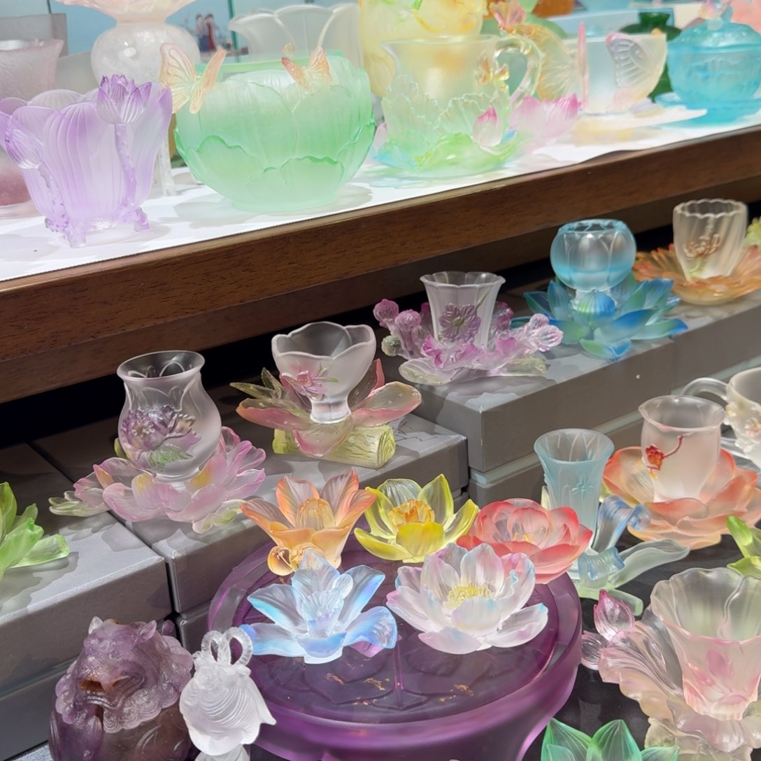 ****姐心缘堂琉璃牡丹香插一个