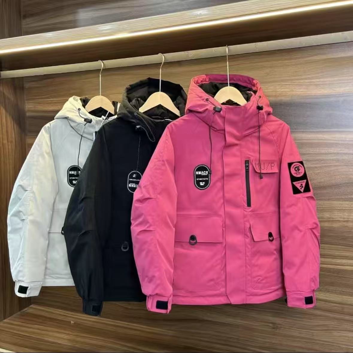 【光】8052【凛冬系列】冬季雪山2025新款户外连帽登山冲锋衣滑雪服