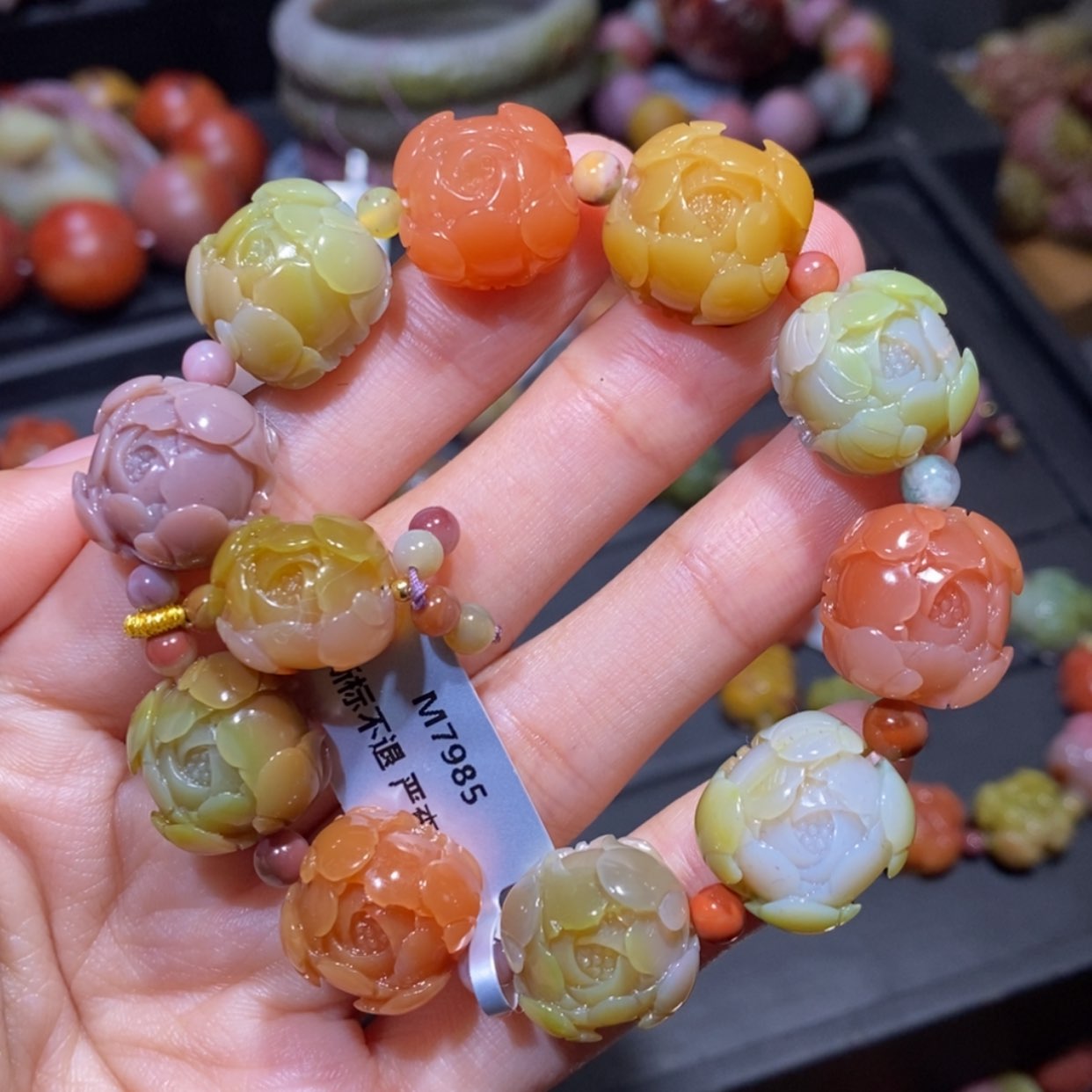 【闪购商品】未镶嵌手链玛瑙/玉髓盐源玛瑙