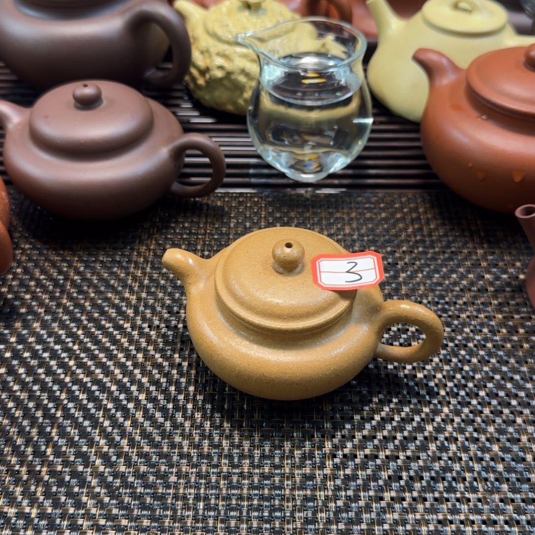 3号紫砂壶纳底仿古150CC