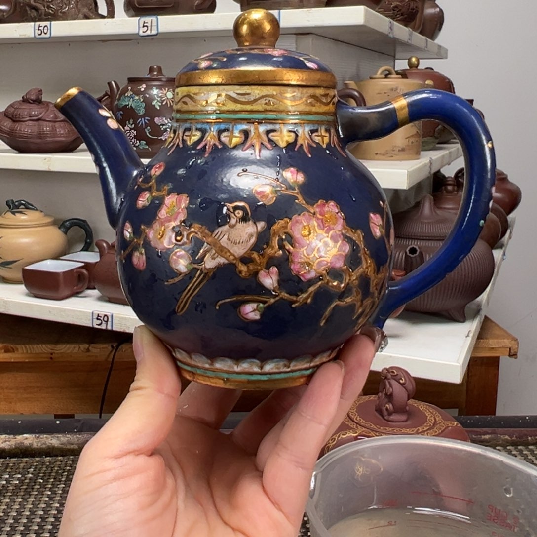 紫砂茶壶全手工制作