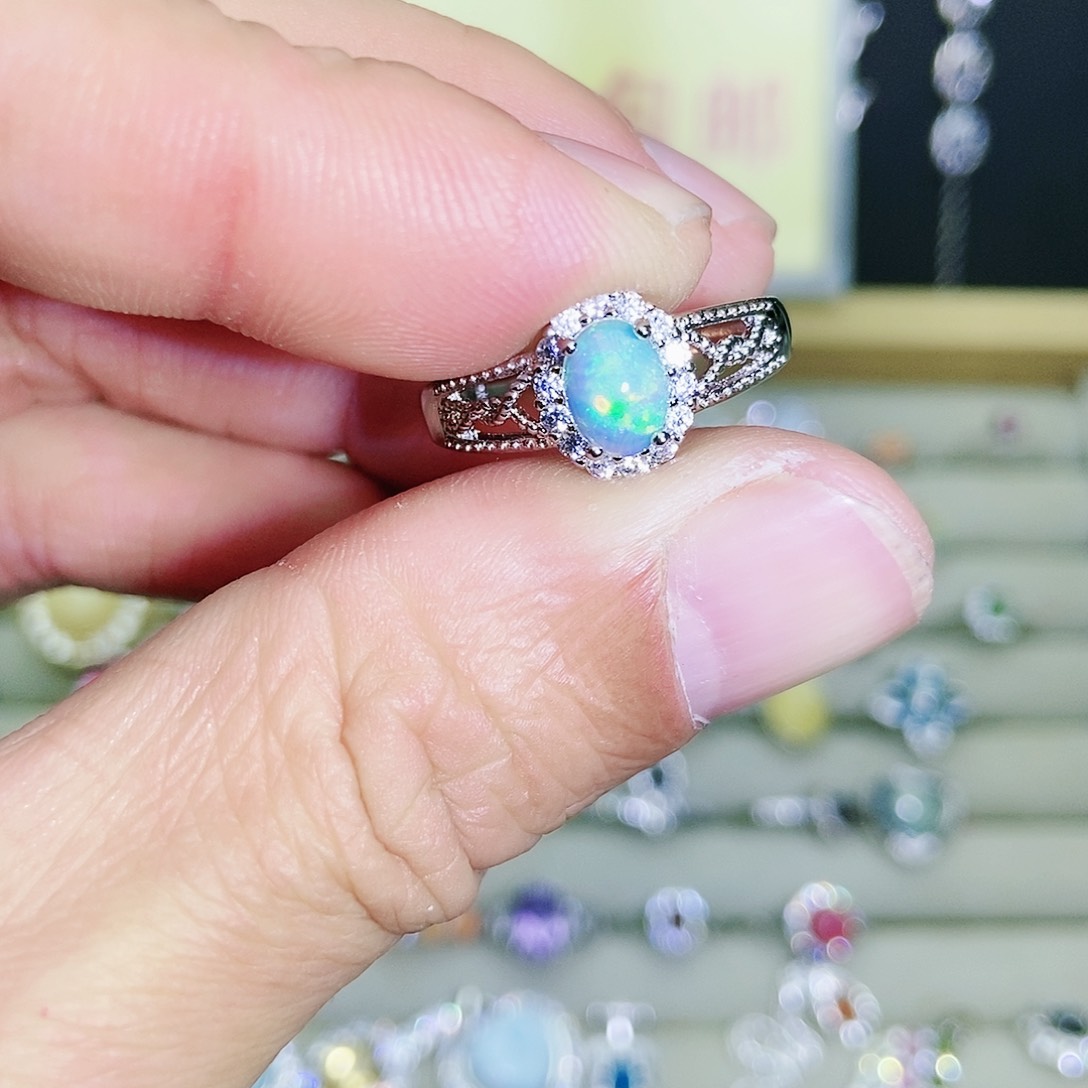 【闪购商品】未镶嵌欧泊戒指