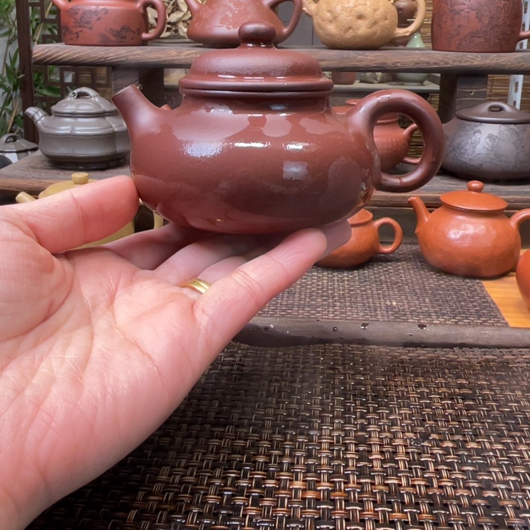 茶壶紫砂宜兴原矿紫砂手工制180