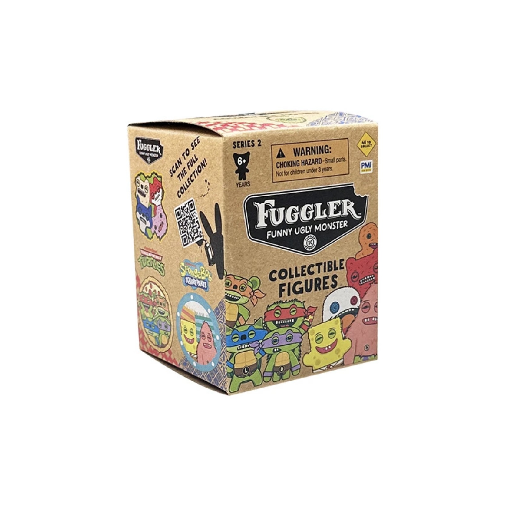 FUGGLERFuggler萌牙怪兽系列（一）二代盲盒潮玩玩具摆件丑萌公仔