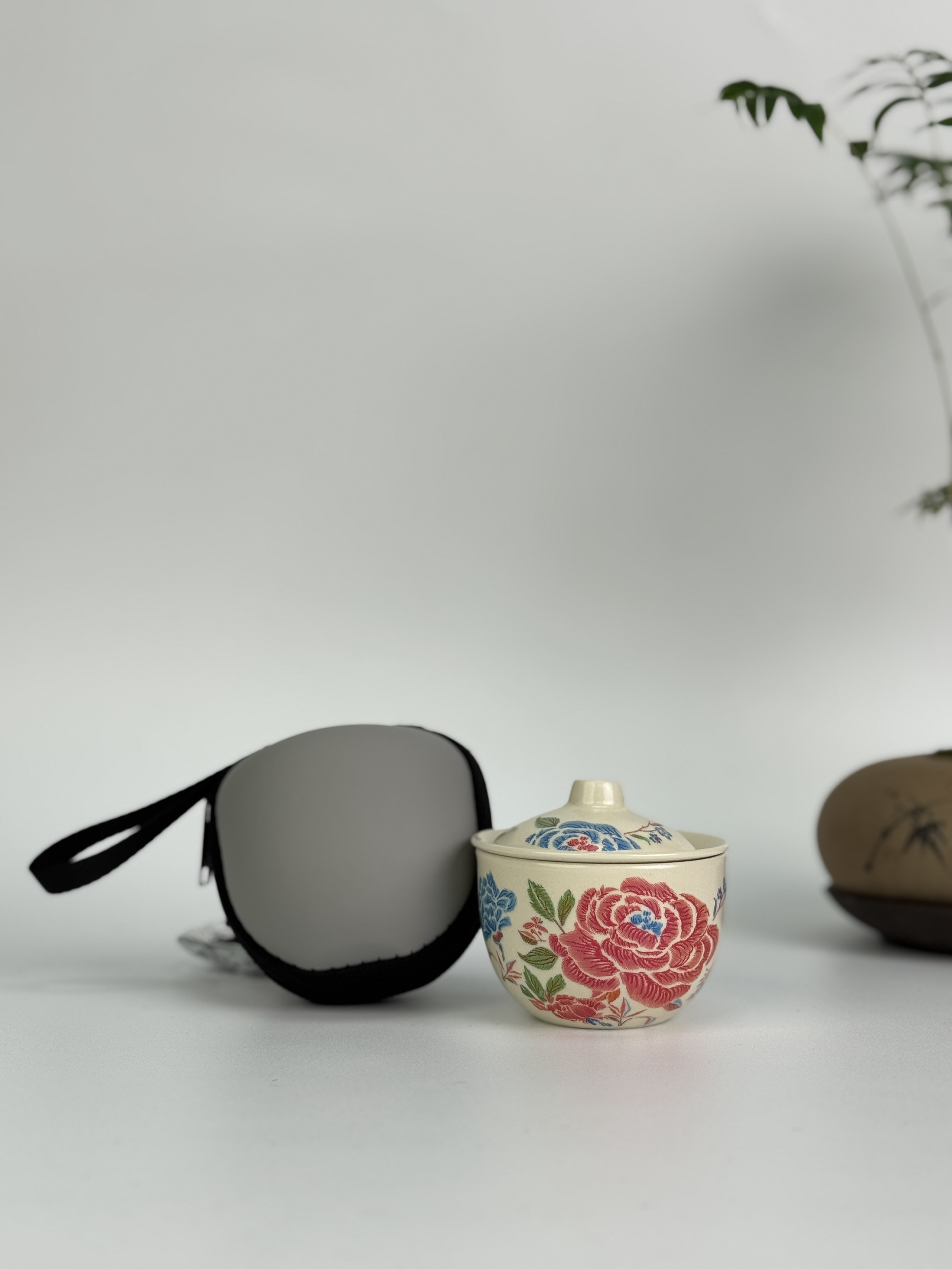 黄汝小自泡【刺绣牡丹】 LC