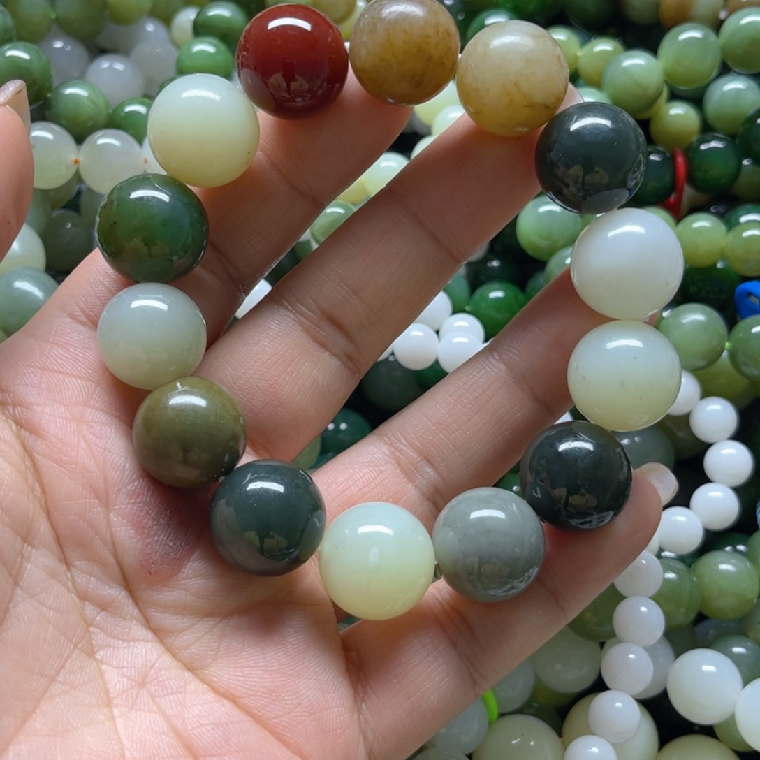 和田玉手链未镶嵌