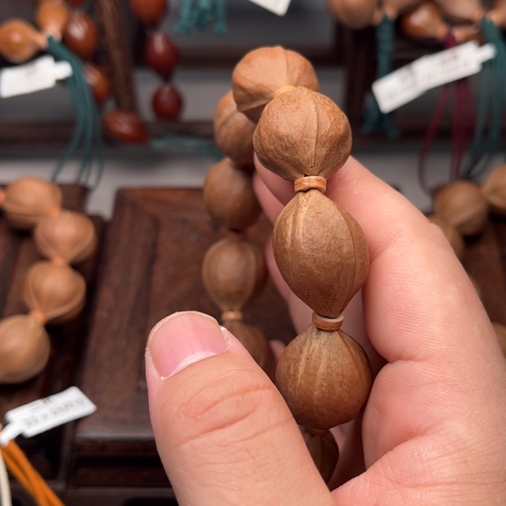 橄榄核手串/手链9*7梅林铁核