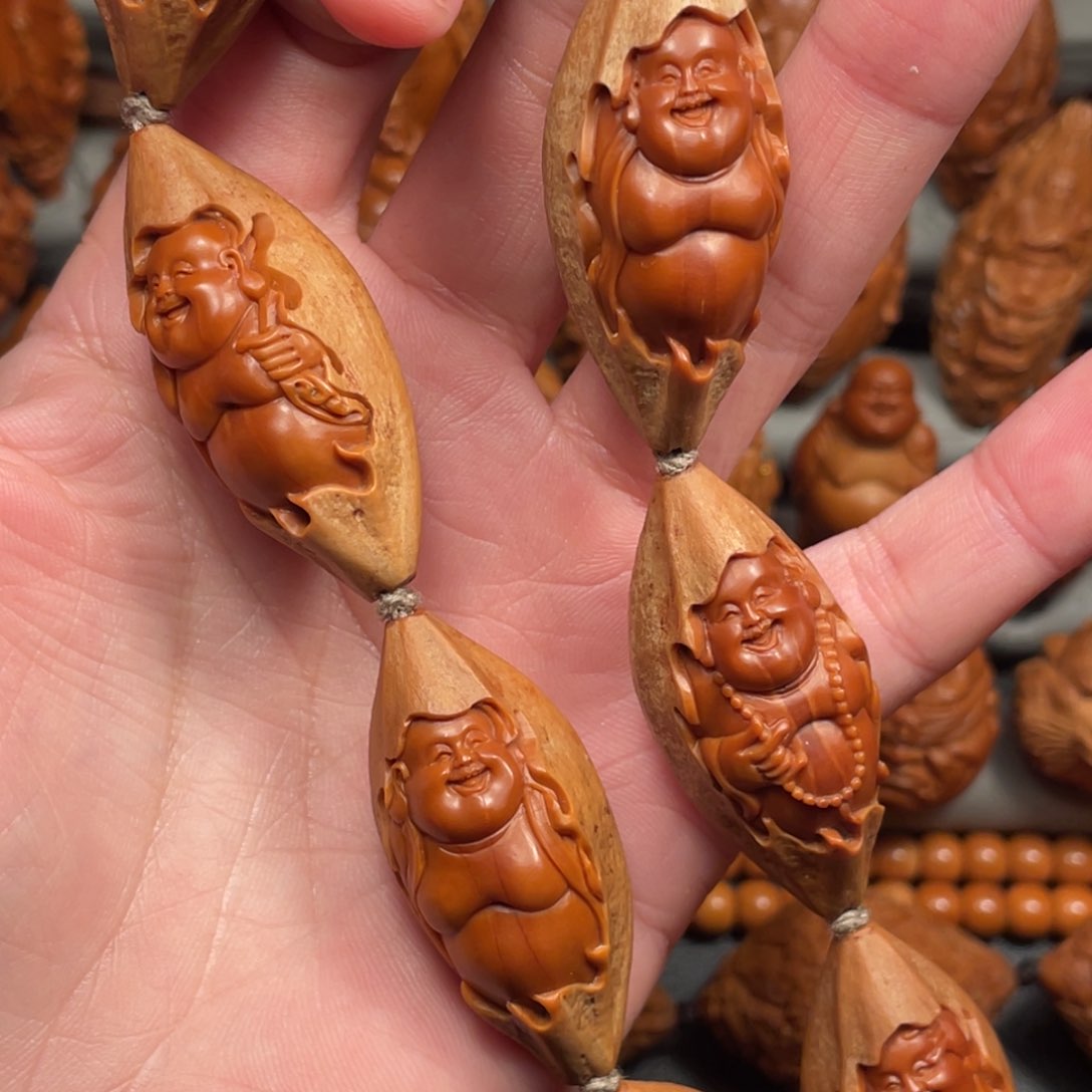 【闪购商品】橄榄核吊坠纯手工雕刻