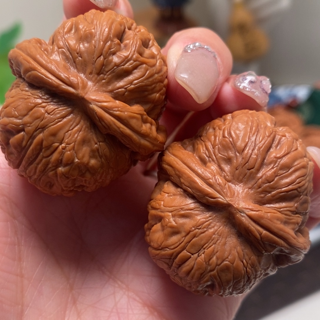 文玩核桃把件40尺寸全品平谷元宝