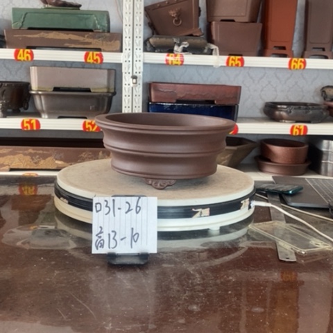 紫砂宜兴紫砂花盆