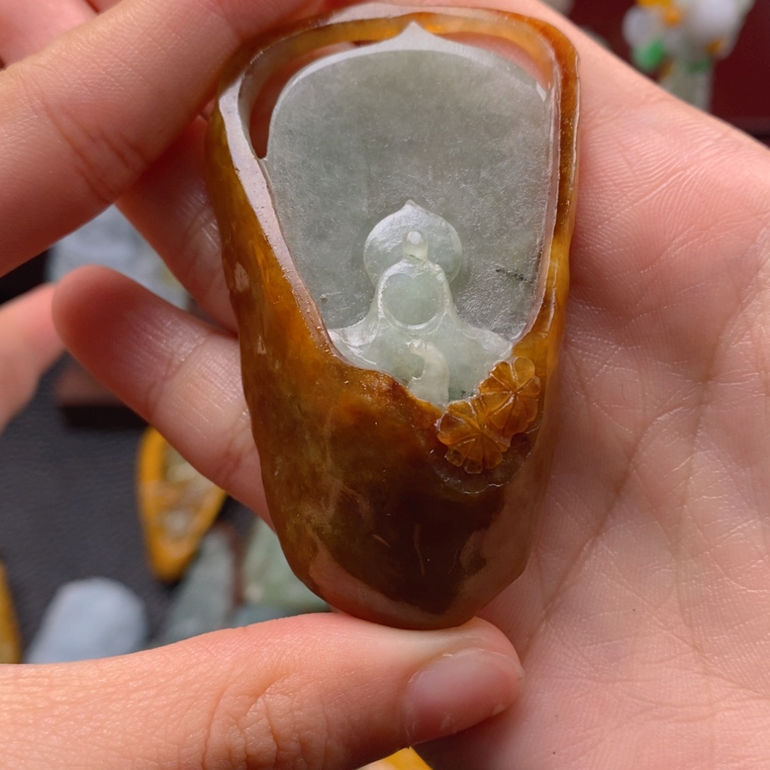 定制翡翠未镶嵌天然缅料a货翡翠