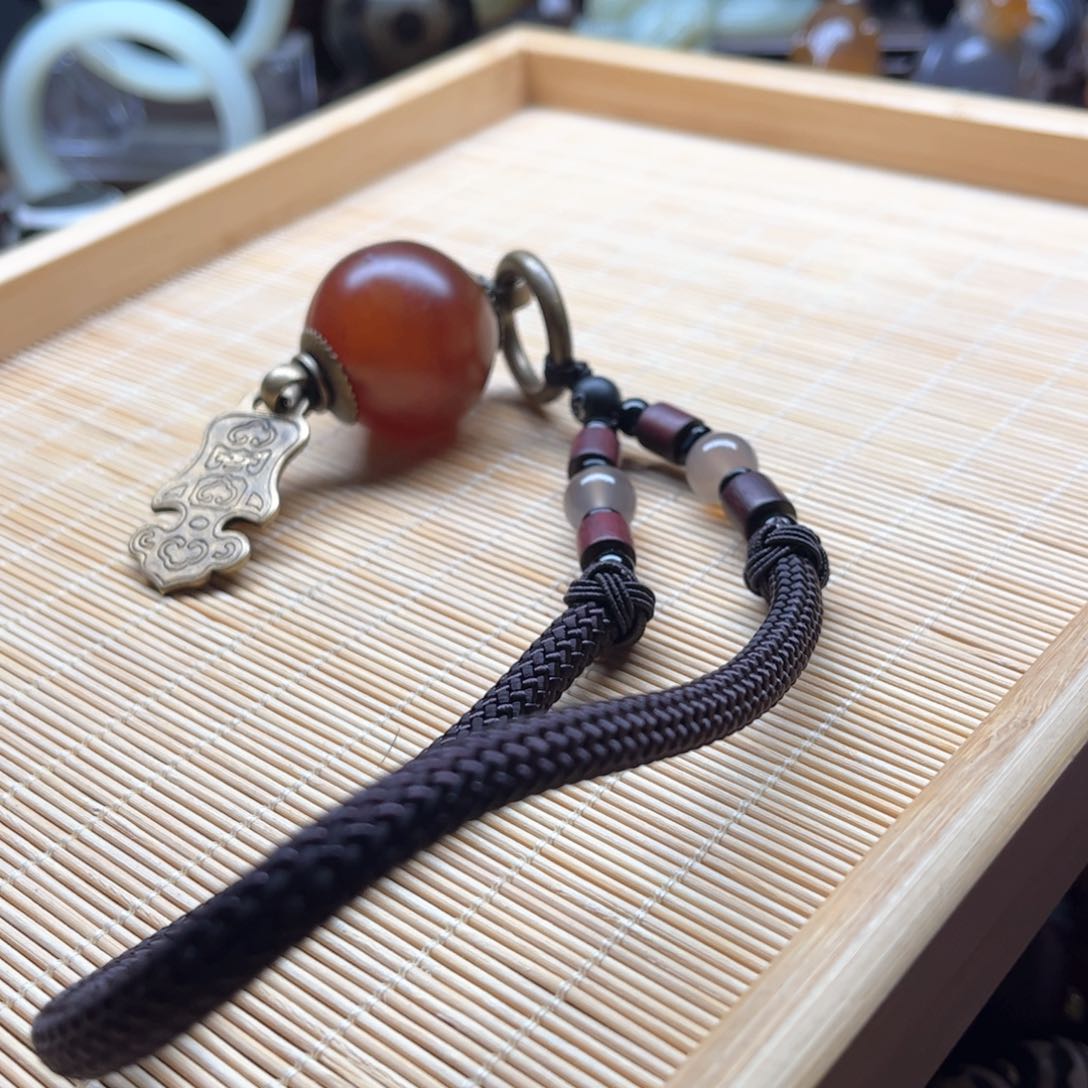 玛瑙/玉髓车挂未镶嵌