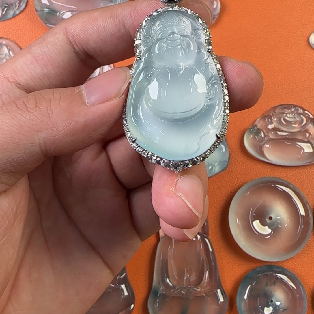 定制翡翠未镶嵌天然