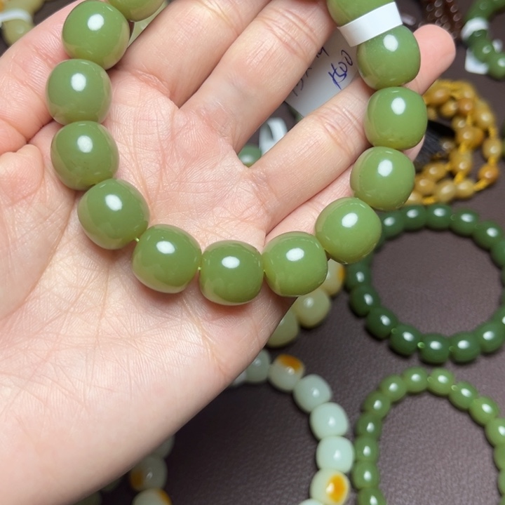 透闪石质玉珠宝奇石未镶嵌