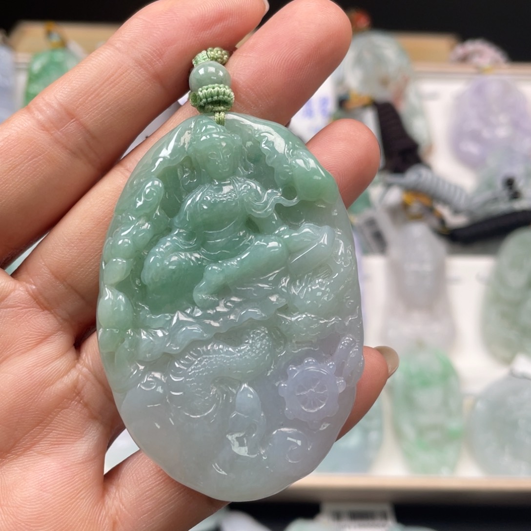 翡翠吊坠(不含链)未镶嵌