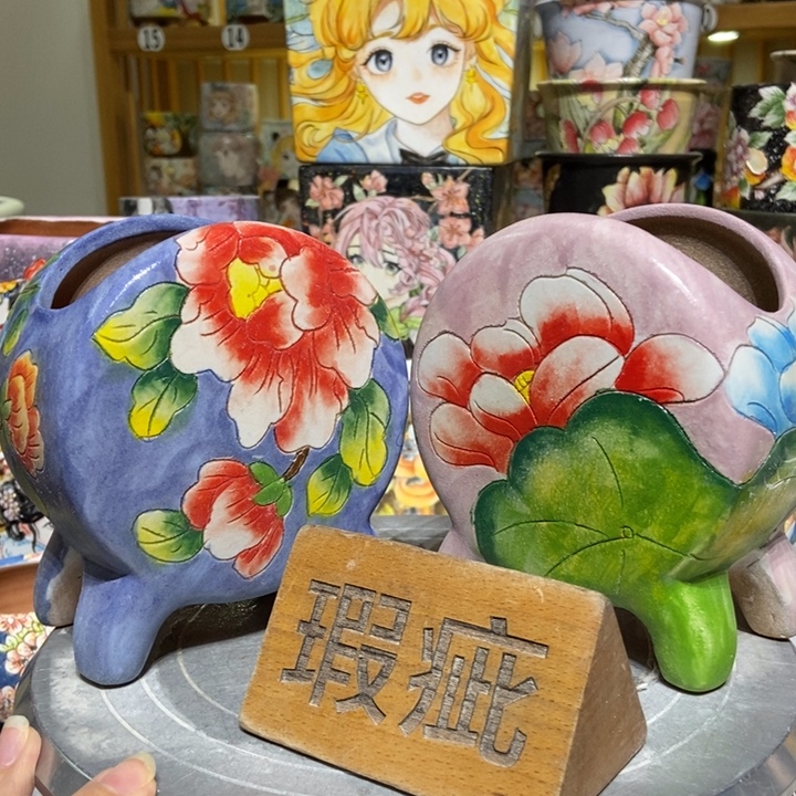 景德镇艺术手绘作品