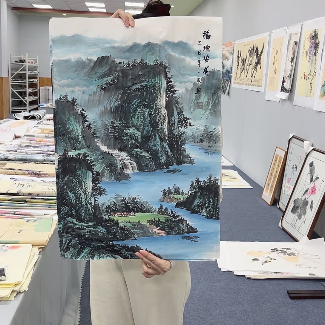 国画国画纯手绘作品