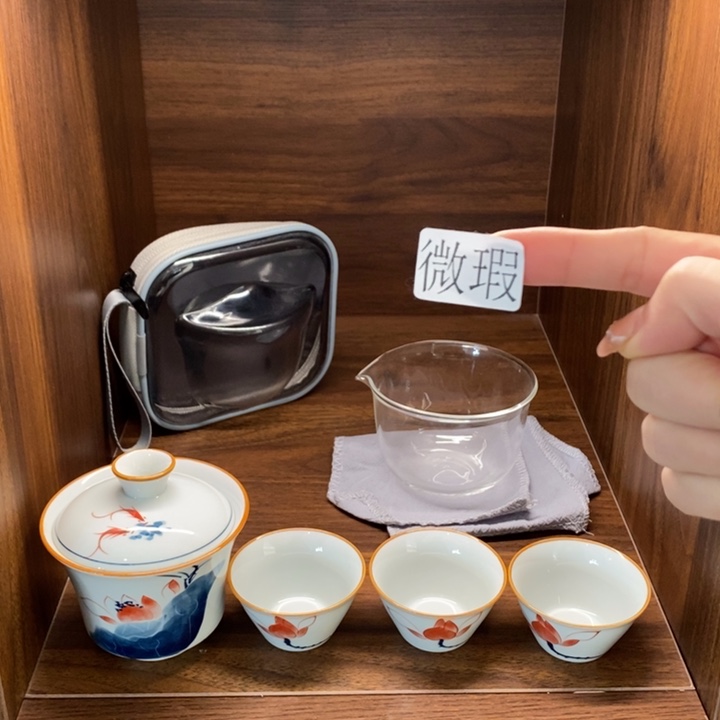 釉下老陶泥手工绘制