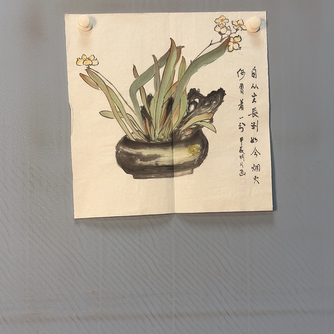 国画1101 牡丹一如您的脸颊